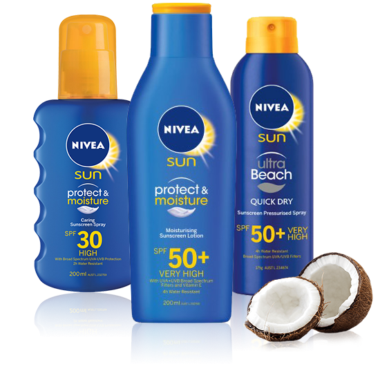 Nivea suncare samples