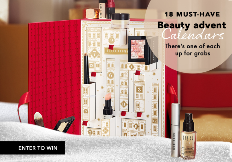Beauty calendar giveaway