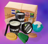 Receive free samples from Lush