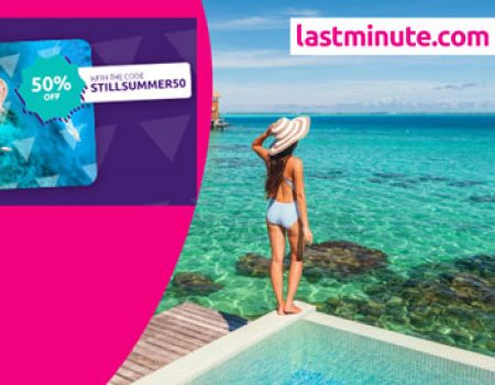 50 percent off lastminute