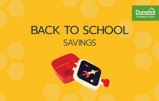 Back to school - dunelm
