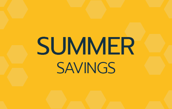 Summer Savings 33% Off