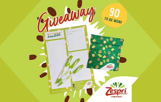 Zespri August Giveaway