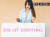 50% off everything at preworn