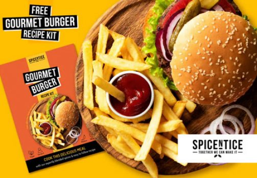 spicentice free gourmet burger kit