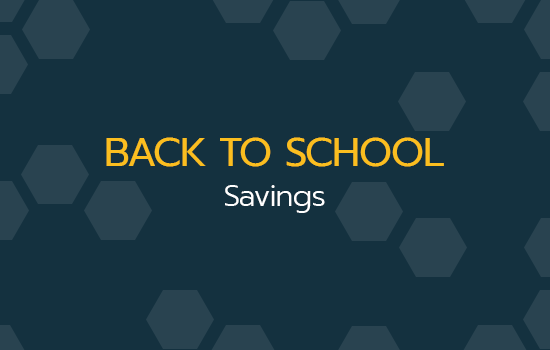 Back to School Savings