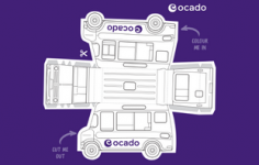 Make your own ocado vehicle at home