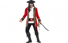 Mens Pirate Captain Costume