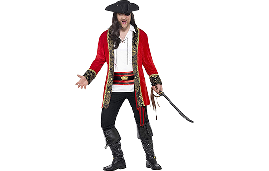 Mens Pirate Captain Costume