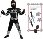 Silver Ninja Costume