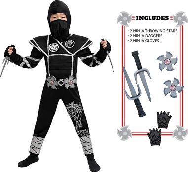 Silver Ninja Costume