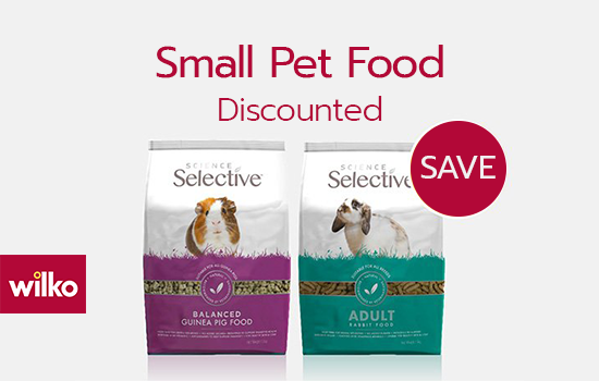Wilko_Small Pet Food Discounted