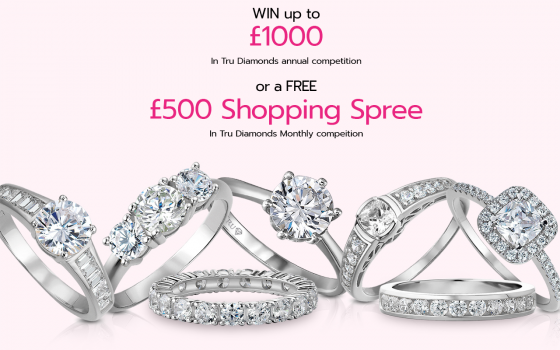 Win a free jewellery shopping spree or £1000