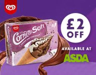 cornetto 2 pound off coupon