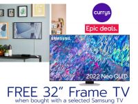 free picture frame TV currys