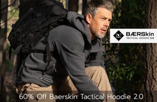 60 percent off baerskin tactical hoodie 2-0