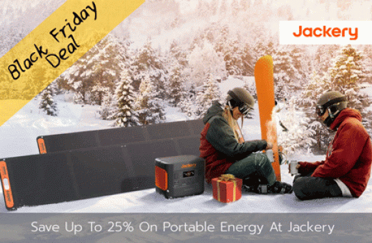 25 percent off jackery portabel energy black friday