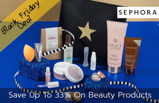 33 percent off beauty at sephora black friday