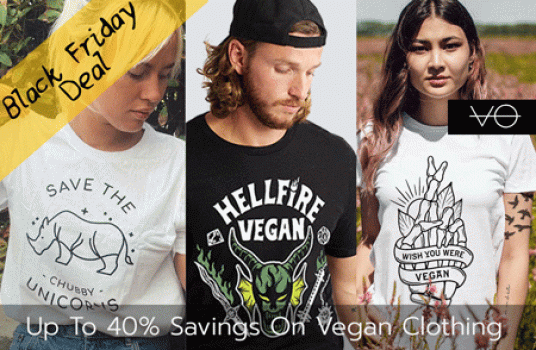 40 percent off vegan outfitters black friday