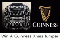 guinness win xmas jumper