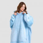 Blue Hoodie Blanket
