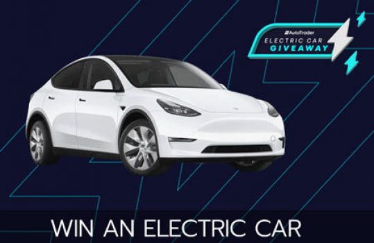 autotrader electric tesla model y giveaway january 2023