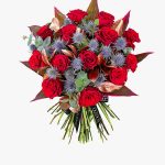 12 Romantic Red Roses