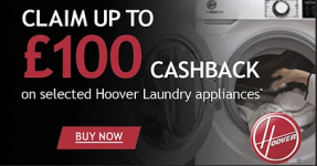 £100 cashback on appliances