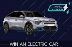 autotrader electric citreon e-c4 giveaway march 2023