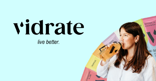 Hydrate with ViDrate for FREE