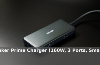 Anker UK: 40.01 – Anker Prime Charger (160W, 3 Ports, Smart Display) – £89.98