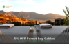 5% OFF Forest Log Cabins — Buy Sheds Direct