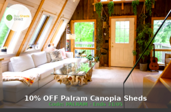 10% OFF Palram Canopia Sheds — Buy Sheds Direct
