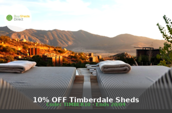 10% OFF Timberdale Sheds — Buy Sheds Direct