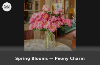 Peony Charm Bouquet — Freddie’s Flowers