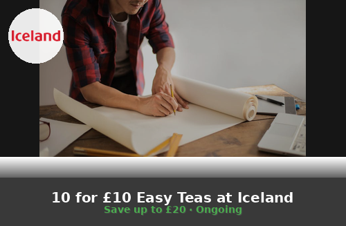 10 for £10 Easy Teas — Iceland