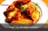 4 for £15 Breaded & Battered Chicken — Iceland