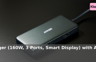 Anker UK: 39 – Anker Prime Charger (160W, 3 Ports, Smart Display) with Anker Pri