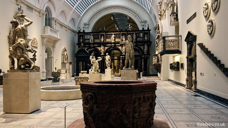 Inside the British Museum - free entry all year round
