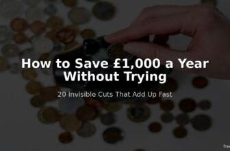 Piggy bank with coins - How to Save £1,000 a Year Without Trying