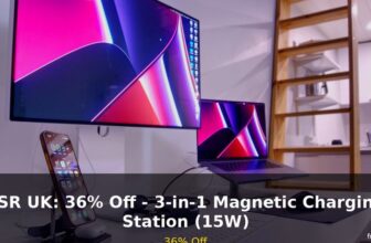 ESR UK: 36% Off – 3-in-1 Magnetic Charging Station (15W)