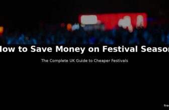 Festival crowd at night - money saving guide
