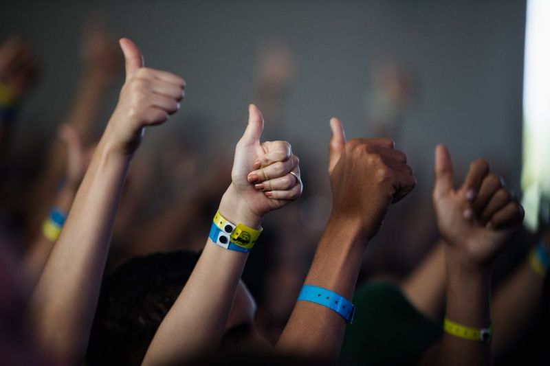 Festival tickets and wristbands
