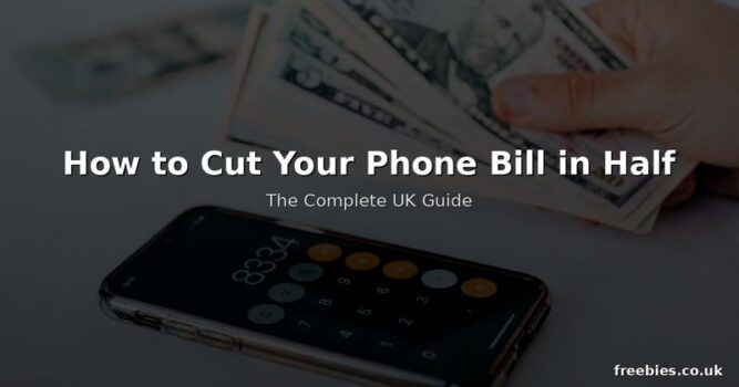 Mobile phone savings guide UK