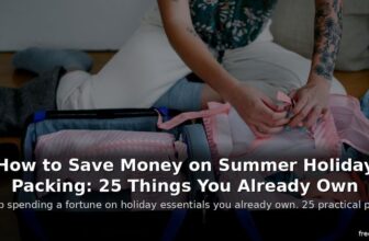 How to Save Money on Summer Holiday Packing – 25 Things You Already Own