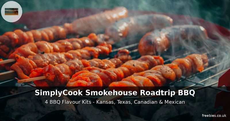 SimplyCook Smokehouse Roadtrip BBQ Collection - 4 BBQ Flavour Kits ...