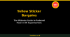 Yellow Sticker Bargains – The Ultimate Guide to Reduced Food in Supermarkets