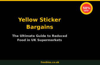 Yellow Sticker Bargains – The Ultimate Guide to Reduced Food in Supermarkets