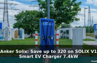 Anker Solix: Save up to 320 on SOLIX V1 Smart EV Charger 7.4kW