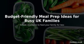 Budget-Friendly Meal Prep Ideas for Busy UK Families